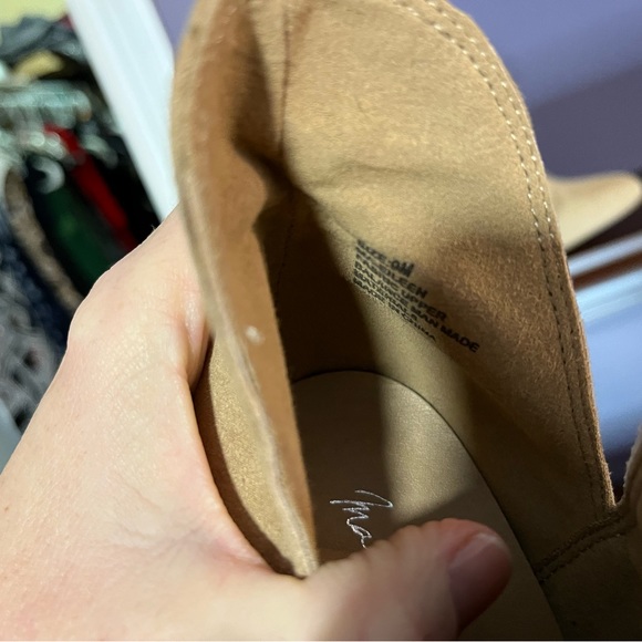 Tan booties, never worn! - Picture 2 of 3